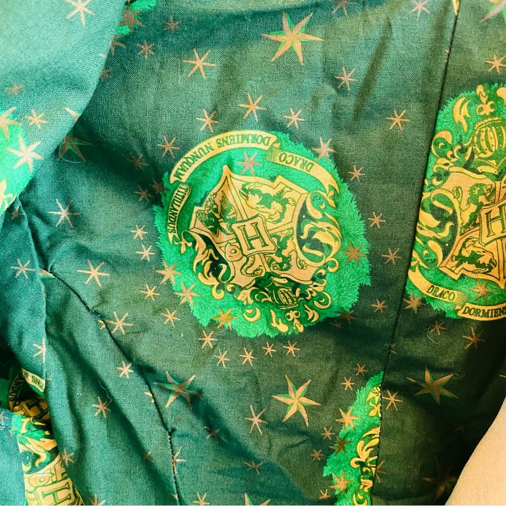 Harry Potter / Draco Malfoy Reversible Handmade One of A Kind Open Jacket - Picture 6 of 8